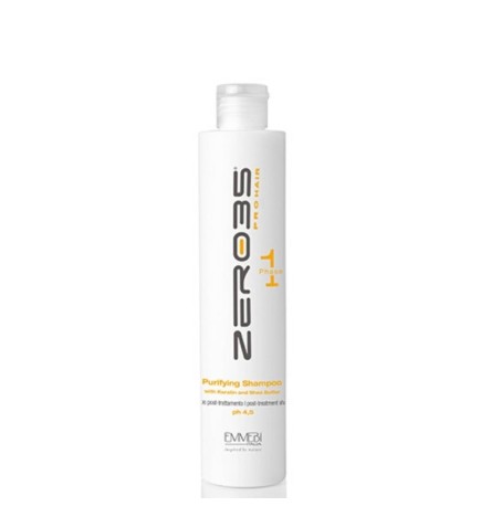 EMMEBI ITALIA - ZER035 PRO HAIR - PURIFYNG SHAMPOO - pH4.5 Fase1 (1000ml) Shampoo sigillante