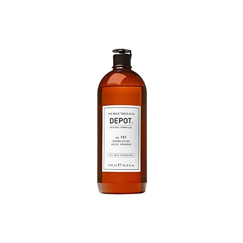 DEPOT - No.101 NORMALIZING DAILY SHAMPOO (1000ml) Normalizing shampoo - refreshing DEPOT - No.101 NORMALIZING DAILY SHAMPOO (1000ml) Normalizing shampoo - refreshing
