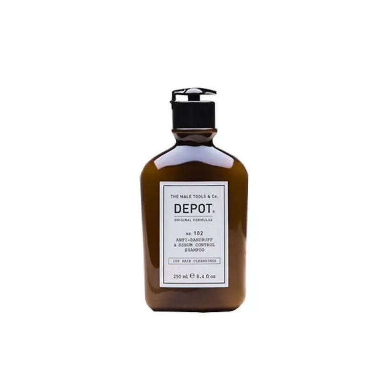 DEPOT - No.102 ANTI-DANDRUFF & SEBUM CONTROL SHAMPOO (250ml) Shampoo anti forfora