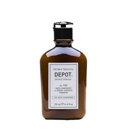 DEPOT - No.102 ANTI-DANDRUFF & SEBUM CONTROL SHAMPOO (250ml) Shampoo anti forfora