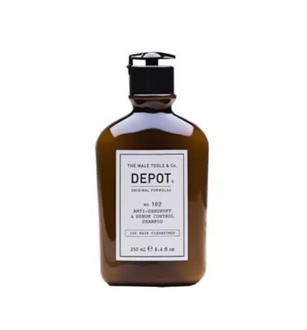 DEPOT - No.102 ANTI-DANDRUFF & SEBUM CONTROL SHAMPOO (250ml) Shampoo anti forfora