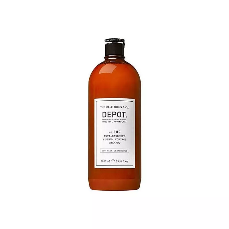 DEPOT - No.102 ANTI-DANDRUFF & SEBUM CONTROL SHAMPOO (1000ml) Shampoo anti forforum