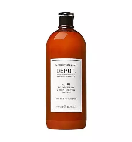 DEPOT - No.102 ANTI-DANDRUFF & SEBUM CONTROL SHAMPOO (1000ml) Shampoo anti forfora