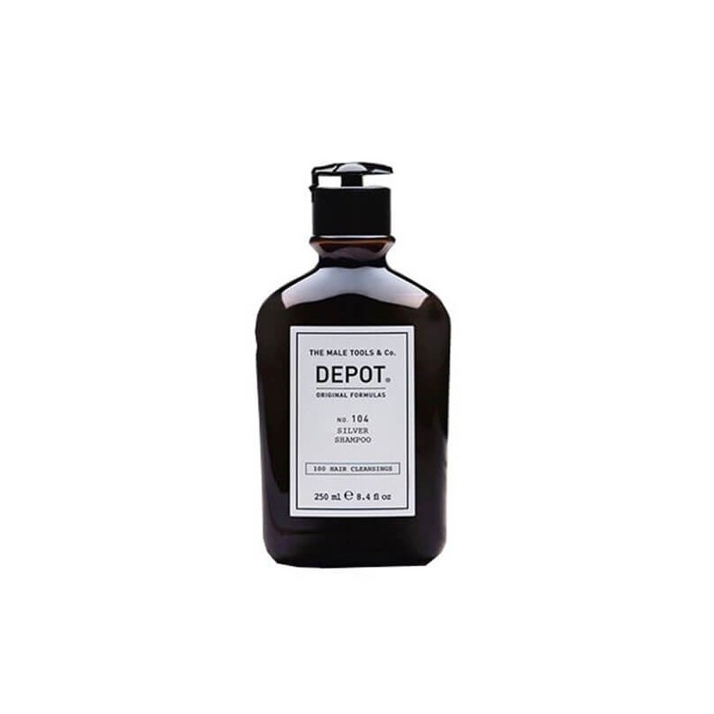 DEPOT - No.104 SILVER SHAMPOO (250ml) Shampoo for gray hair