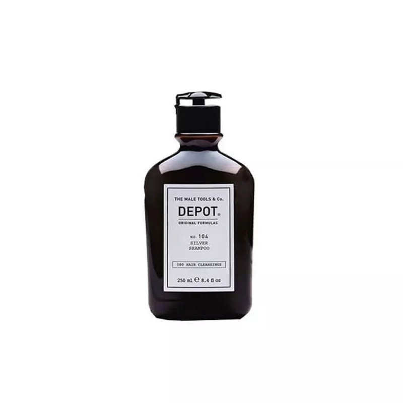 DEPOT - No.104 SILVER SHAMPOO (250ml) Shampoo per capelli grigi