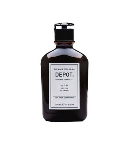 DEPOT - No.104 SILVER SHAMPOO (250ml) Shampoo per capelli grigi