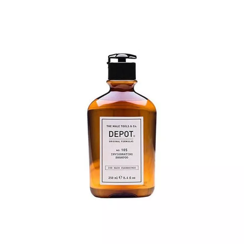 DEPOT - No.105 INVIGORATING SHAMPOO (250ml) Energizing shampoo