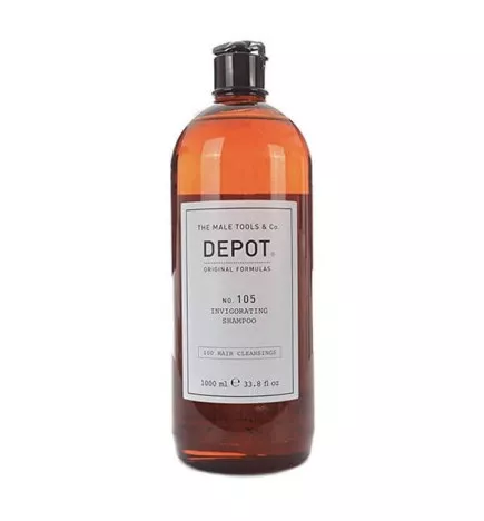 DEPOT - No.105 INVIGORATING SHAMPOO (1000ml) Shampoo energizzante