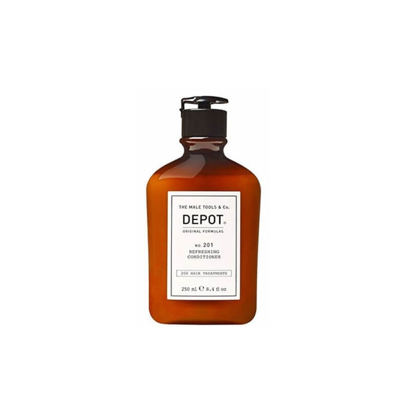 DEPOT - No.201 REFRESHING CONDITIONER (250ml) Hydrating, toning conditioner DEPOT - No.201 REFRESHING CONDITIONER (250ml) Hydrating, toning conditioner