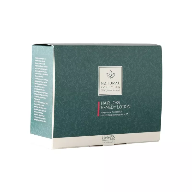 EMMEBI ITALIA - NATURAL SOLUTION - HAIR LOSS REMEDY LOTION (12x6ml) Lozione rigenerante