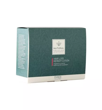 EMMEBI ITALIA - NATURAL SOLUTION - HAIR LOSS REMEDY LOTION (12x6ml) Lozione rigenerante