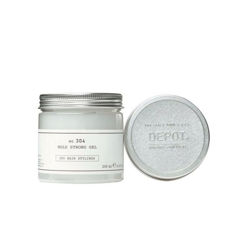 Depot - No.304 HOLD STRONG GEL (200ml) Strong Fixing Gel Depot - No.304 HOLD STRONG GEL (200ml) Strong Fixing Gel