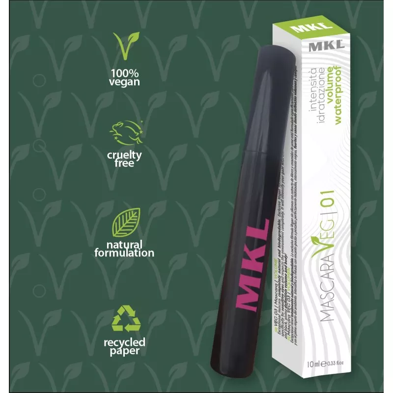 MKL MAKEUP - MASCARA Veg 01 Volume Waterproof