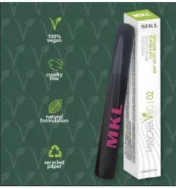 MKL MAKEUP - MASCARA Veg 02 Curling incurvante Nero