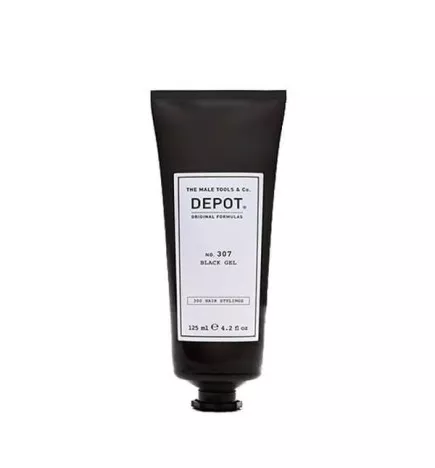 DEPOT - No.307 BLACK GEL (125ml) Gel fissativo nero
