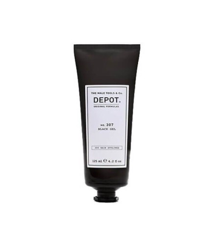 DEPOT - No.307 BLACK GEL (125ml) Gel fissativo nero