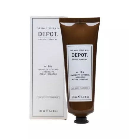 DEPOT - No.106 DANDRUFF CONTROL INTENSIVE CREAM SHAMPOO (125ml) Shampoo in crema anti forfora