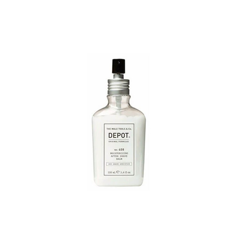 DEPOT - No.408 MOISTURIZING AFTER SHAVE BALM (100ml) Balm after moisturizing beard DEPOT - No.408 MOISTURIZING AFTER SHAVE BALM (100ml) Balm after moisturizing beard