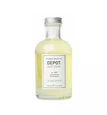 DEPOT - No. 407 RESTORING AFTERSHAVE (500ml) Lozione tonificante