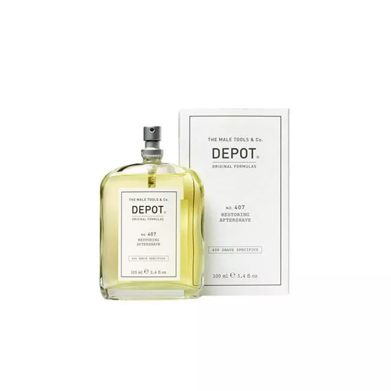 DEPOT - No. 407 RESTORING AFTERSHAVE (100ml) Lozione tonificante