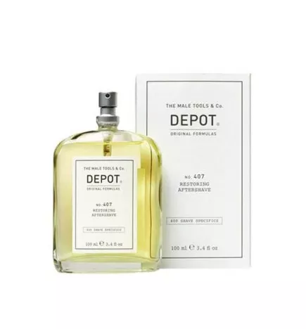 DEPOT - No. 407 RESTORING AFTERSHAVE (100ml) Lozione tonificante