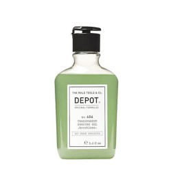 DEPOT - No. 406 TRANSPARENT SHAVING GEL (200ml) Gel per la rasatura