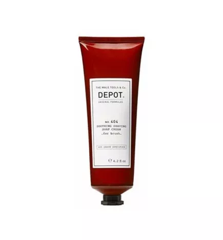 DEPOT - No. 404 SOOTHING SHAVING SOAP CREAM (125ml) Sapone da barba