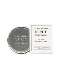 DEPOT - No.503 MOUSTACHE WAX (30ml) Cera modellante e fissativa per baffi