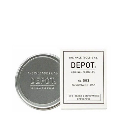 DEPOT - No.503 MOUSTACHE WAX (30ml) Cera modellante e fissativa per baffi