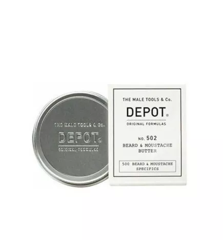 DEPOT - No. 502 BEARD & BUTTER MUSTACHE (30ml) Nutrient butter for beard