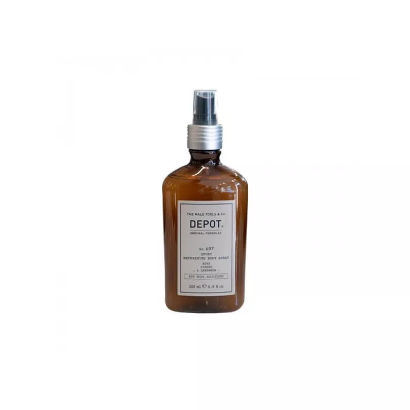 DEPOT - No. 607 SPORT REFRESHING BODY SPRAY (200ml) Lozione rinfrescante corpo alla menta