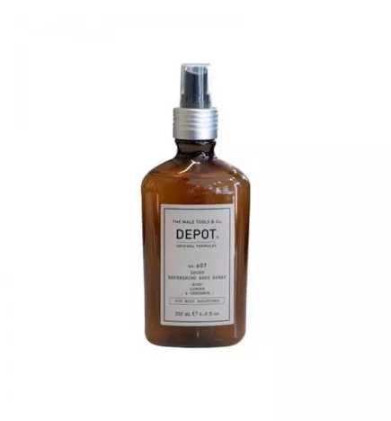 DEPOT - No. 607 SPORT REFRESHING BODY SPRAY (200ml) Lozione rinfrescante corpo alla menta