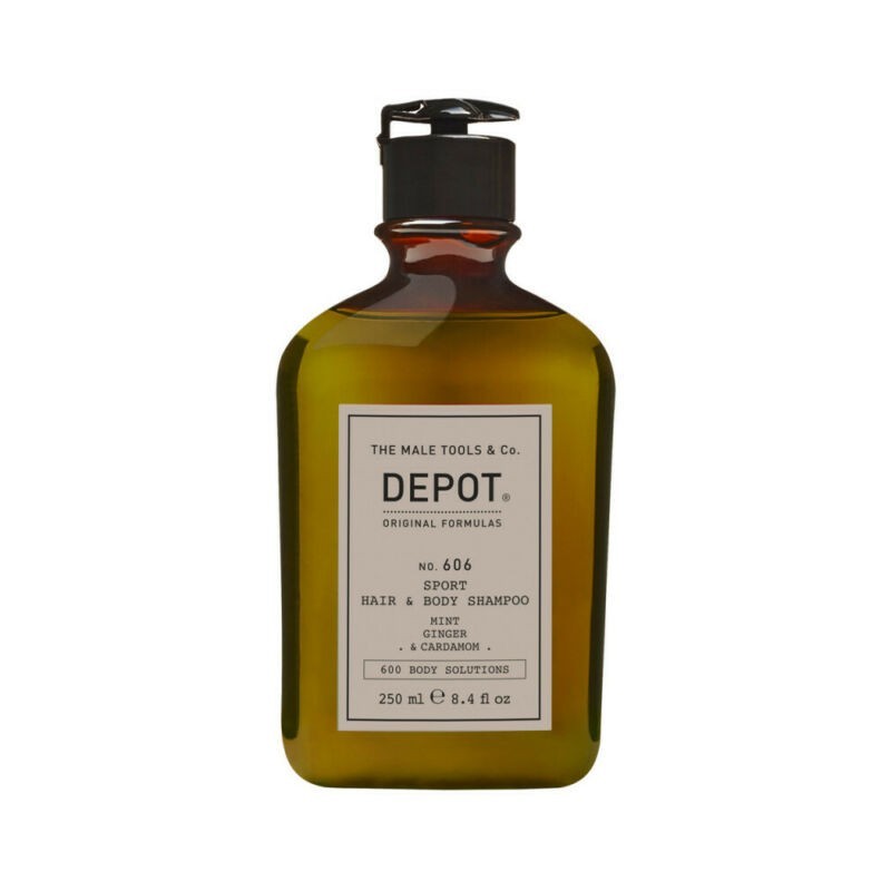 DEPOT - No. 606 SPORT HAIR & BODY SHAMPOO (250ml) Body and hair shampoo