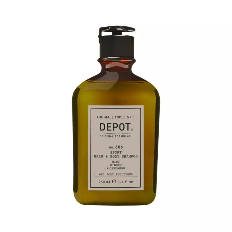 DEPOT - No. 606 SPORT HAIR & BODY SHAMPOO (250ml) Shampoo corpo e capelli DEPOT - No. 606 SPORT HAIR & BODY SHAMPOO (250ml) Shampoo corpo e capelli