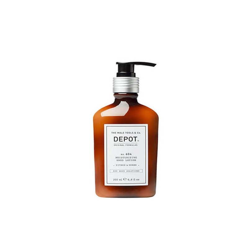 DEPOT - No.604 MOISTURIZING HAND LOTION (200ml) Fluid cream mani DEPOT - No.604 MOISTURIZING HAND LOTION (200ml) Fluid cream mani