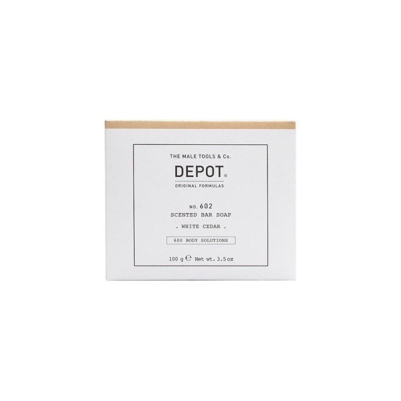 DEPOT - No. 602 SCENTED BAR SOAP MYSTIC AMBER (100g) Perfumed soap
