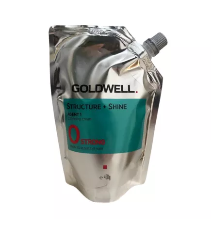 GOLDWELL - STRUCTURE + SHINE 0 STRONG (400g) Stiratura per capelli non trattati
