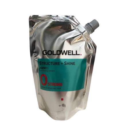 GOLDWELL - STRUCTURE + SHINE 0 STRONG (400g) Stiratura per capelli non trattati