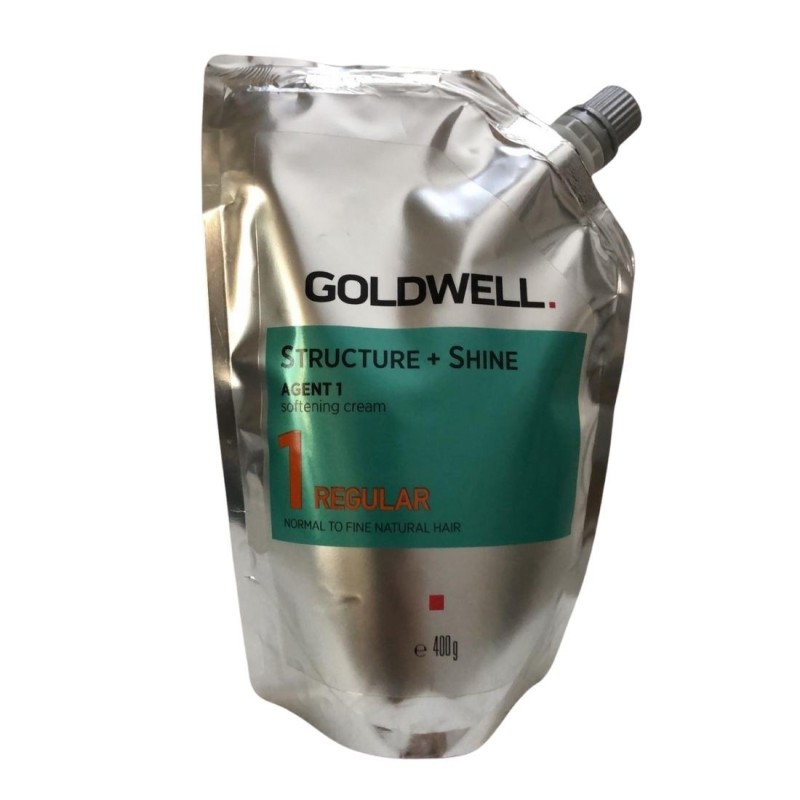 GOLDWELL - STRUCTURE + SHINE 1 REGULAR (400g) Natural hair removal from normal to purpose GOLDWELL - STRUCTURE + SHINE 1 REGULAR (400g) Natural hair removal from normal to purpose