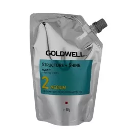 GOLDWELL - STRUCTURE + SHINE 2 MEDIUM (400g) Stiratura per capelli colorati