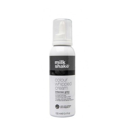 MILK SHAKE - COLOUR WHIPPED CREAM - Intense Grey (100ml) Mousse cremosa colorata