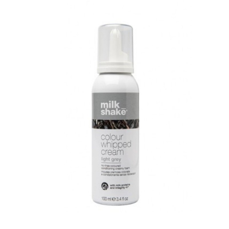 MILK SHAKE - COLOUR WHippED CREAM - Light Grey (100ml) Coloured creamy mousse