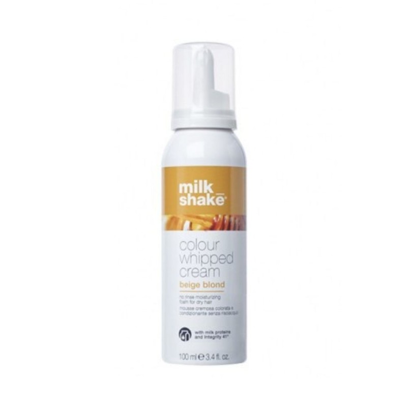 MILK SHAKE - COLOUR WHippED CREAM - BEIGE BLOND (100ml) Coloured creamy mousse