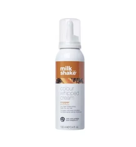 MILK SHAKE - COLOUR WHIPPED CREAM - Copper (100ml) Mousse cremosa colorata