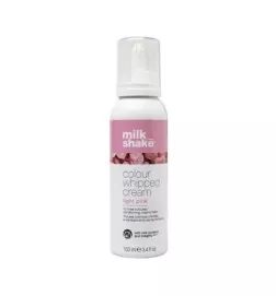MILK SHAKE - COLOUR WHIPPED CREAM - Light Pink (100ml) Mousse cremosa colorata