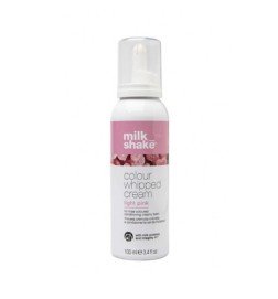MILK SHAKE - COLOUR WHIPPED CREAM - Light Pink (100ml) Mousse cremosa colorata