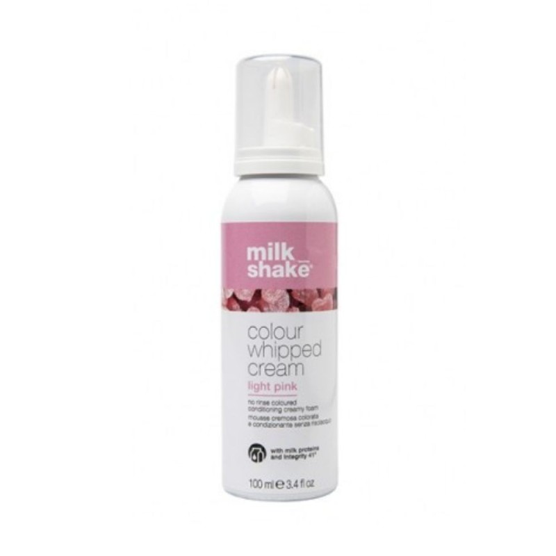 MILK SHAKE - COLOUR WHippED CREAM - Light Pink (100ml) Coloured creamy mousse