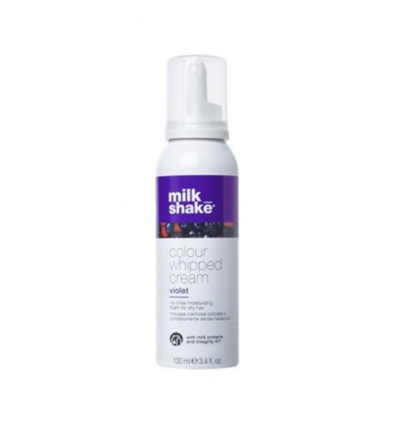 MILK SHAKE - COLOUR WHIPPED CREAM VIOLET (100ml) Mousse cremosa colorata