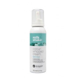 MILK SHAKE - COLOUR WHIPPED CREAM - Light Blue (100ml) Mousse cremosa colorata