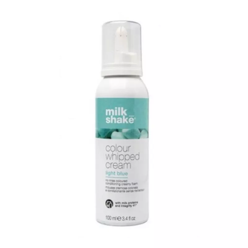 MILK SHAKE - COLOUR WHippED CREAM - Light Blue (100ml) Coloured creamy mousse